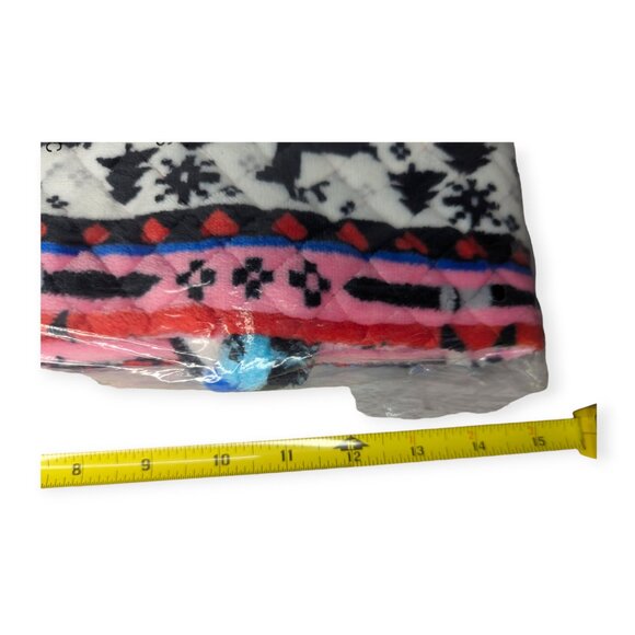 NWT Vera Bradley Small Tote Nordic Stripe Fleece - Picture 8 of 8